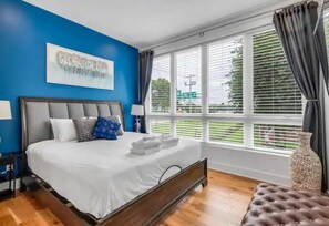 3 soverom, strykejern/-brett, wi-fi (inkludert) og sengetøy