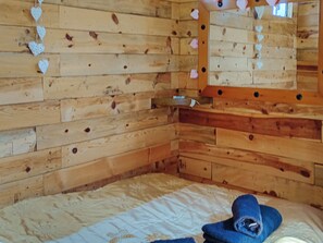 1 soverom og sengetøy