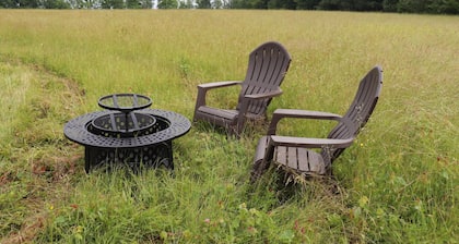 Reconnect with Nature. Enjoy the beaver pond and acres of rolling fields.