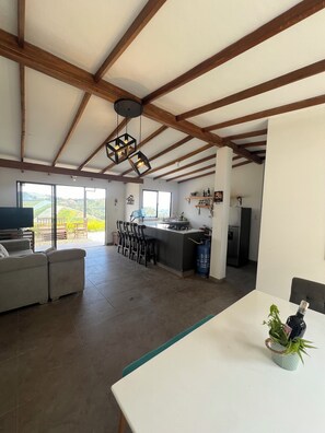 Family Villa | Living area | Flat-screen TV