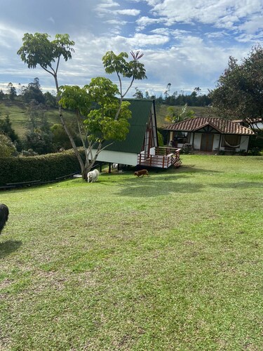 Cottage surrounded by nature, an ideal place to rest and enjoy with your partner.