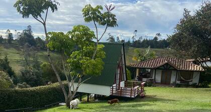 Cottage surrounded by nature, an ideal place to rest and enjoy with your partner.