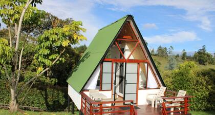 Cottage surrounded by nature, an ideal place to rest and enjoy with your partner.