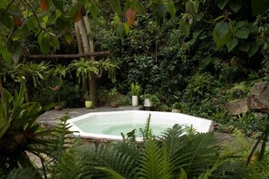 Outdoor spa tub - Oassis Conexion Sin Fronteras (San Francisco)