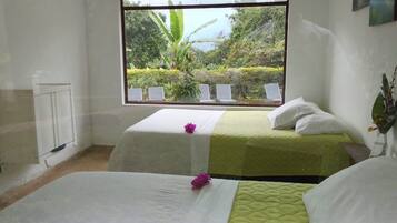 Free WiFi, bed sheets