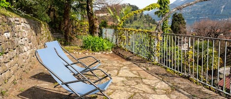 Appartement, vue lac | Terrasse/Patio