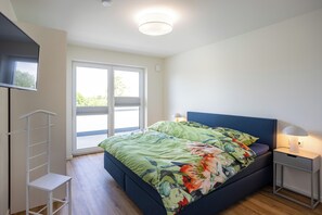 2 chambres, lit parapluie, Wi-Fi gratuit, draps fournis