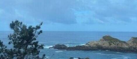 Uitzicht vanuit accommodatie