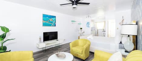 1 室のベッドルーム、アイロン / アイロン台、WiFi、ベッドシーツ