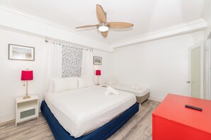 1 bedroom, iron/ironing board, WiFi, bed sheets - Family 1 bedroom full kitchen double bed (MIAMI BEACH)
