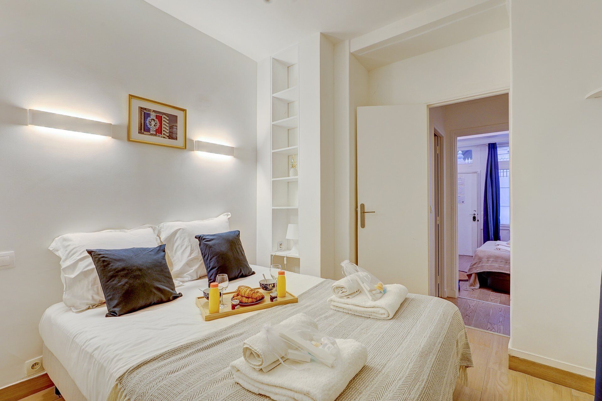 1 chambre, fer et planche à repasser, Wi-Fi, draps fournis