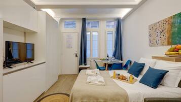 1 chambre, fer et planche à repasser, Wi-Fi, draps fournis