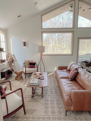 Smart TV, chimenea