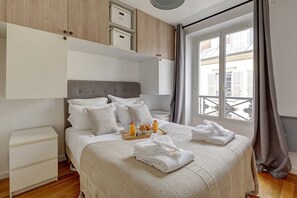 2 chambres, fer et planche à repasser, Wi-Fi, literie fournie
