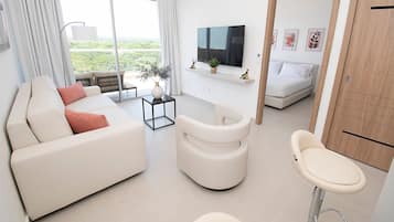 Apartemen (KU06I) | Seprai premium dan didekorasi berbeda-beda