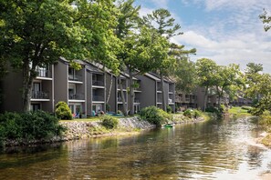 Exterior - Waterfront Studio, newly renovated, A Cool Studio, Glen Arbor M22 Crystal River (Glen Arbor)