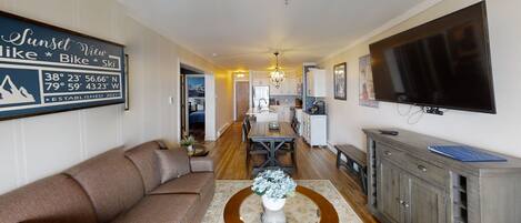 تلفزيون، مدفأة