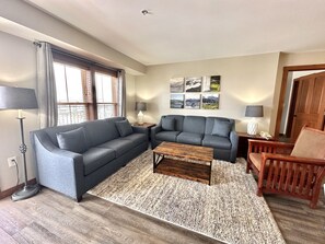 TV, fireplace - Incredible slopeside views from this Allegheny 2BR by RedAwning (Snowshoe)