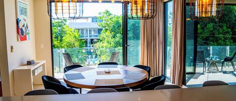 Penthouse Premium, 3 habitaciones | Comedor