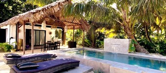 Lodge entier 90 m2 face au lagon, piscine privée, cuisine rien que pour vous !