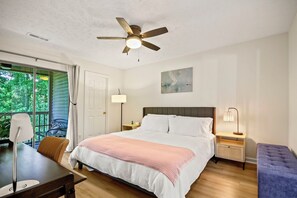 2 bedrooms, desk, iron/ironing board, free WiFi