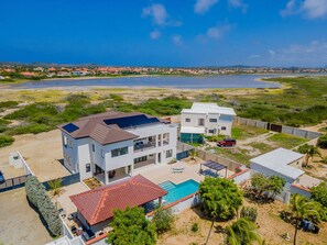 5 bedrooms - NEW Walk 2 Beach - 5BR Bonusroom w Pool Office (Noord)