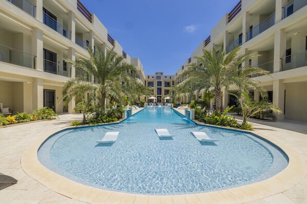 Apartment - Sea View Exclusive Penthouse Outdoor Dining 3BR (Noord)