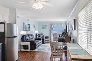 Living area - Oceanfront 2BR • Cherry Grove Point Views • Updated First-Floor Condo (North Myrtle Beach)