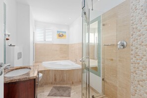 Shower, towels
