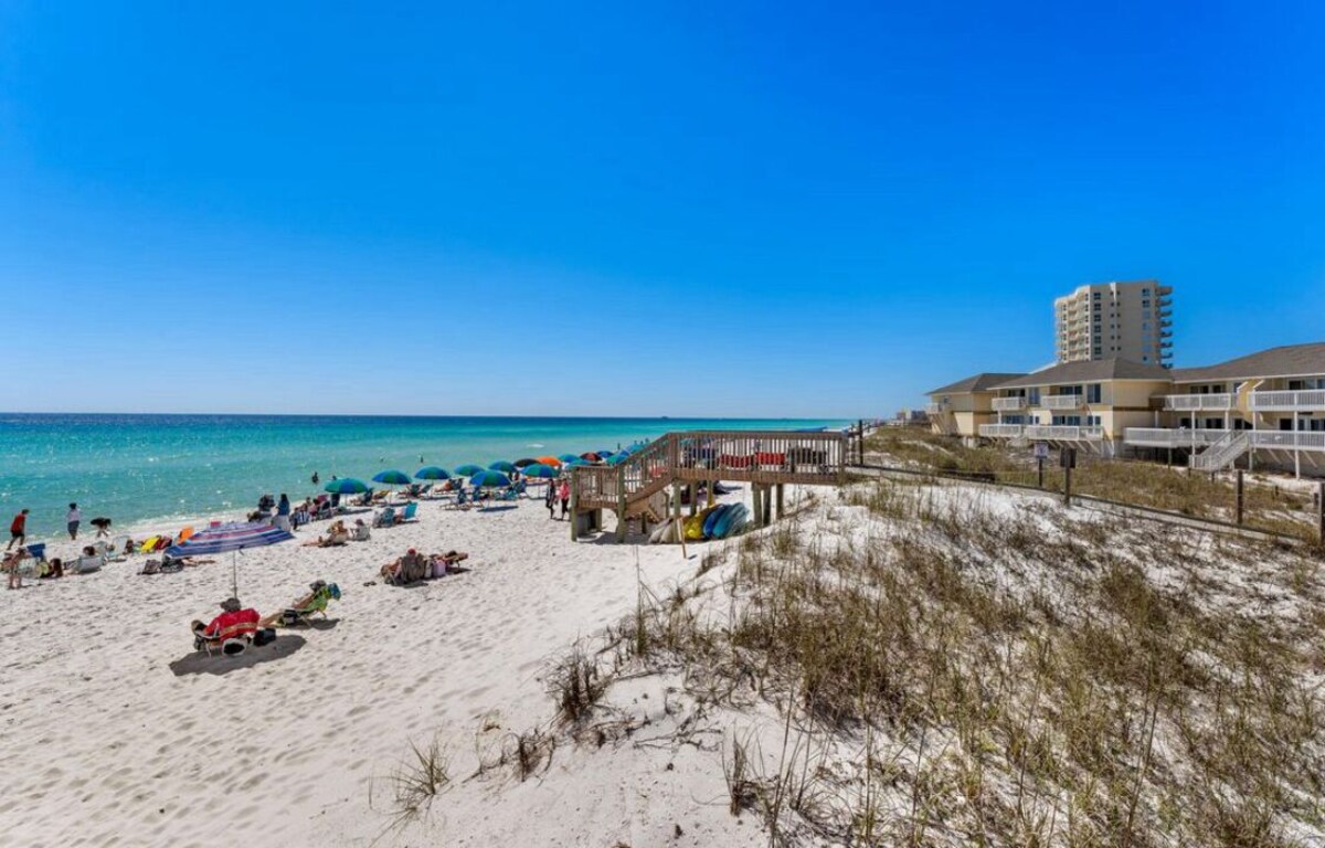 Photo 35 of Coastal Charm, CANAL FRONT 🌴Condo, 5 Pools, Hot Tub, walk to beach Dog-Friendly!