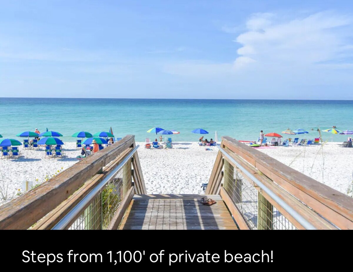 Photo 44 of Coastal Charm, CANAL FRONT 🌴Condo, 5 Pools, Hot Tub, walk to beach Dog-Friendly!