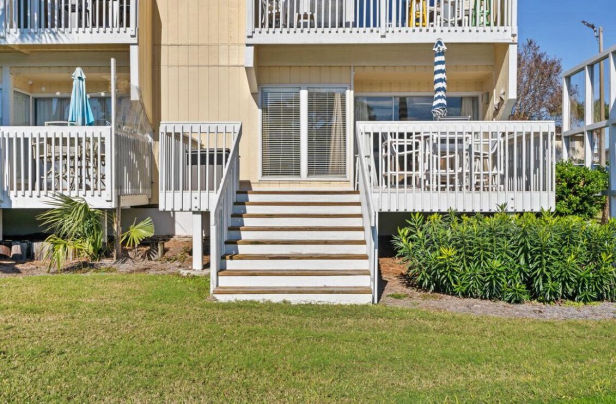 Photo 17 of Coastal Charm, CANAL FRONT 🌴Condo, 5 Pools, Hot Tub, walk to beach Dog-Friendly!