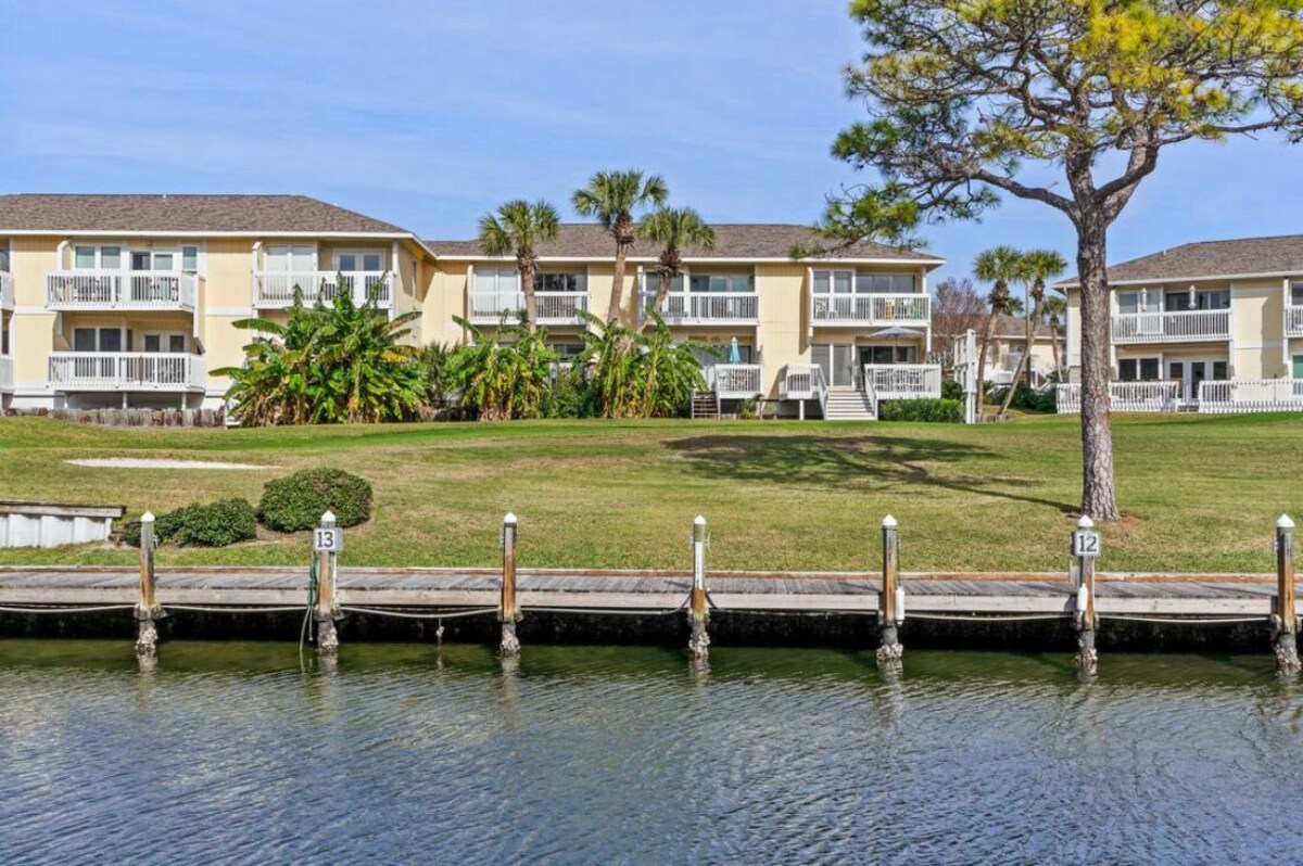 Photo 21 of Coastal Charm, CANAL FRONT 🌴Condo, 5 Pools, Hot Tub, walk to beach Dog-Friendly!