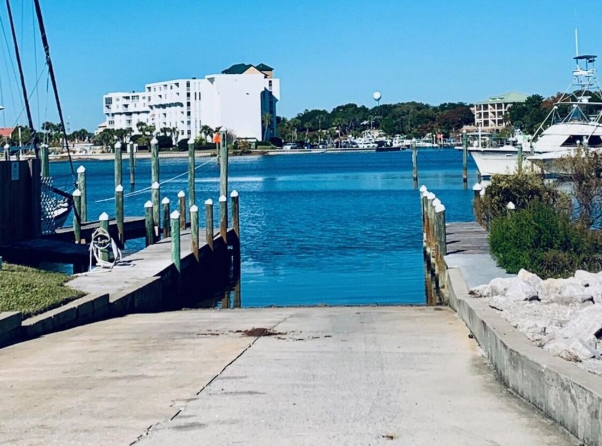 Photo 29 of Coastal Charm, CANAL FRONT 🌴Condo, 5 Pools, Hot Tub, walk to beach Dog-Friendly!