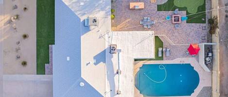 Beheizter Pool