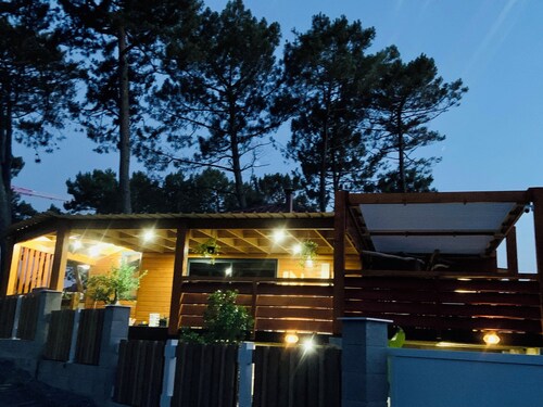 Mimizan plage, chalet atypique en bois, propice à l'évasion! 