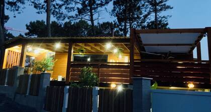 Mimizan plage, atypical wooden chalet, perfect for a getaway!