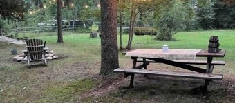 Cozy country log cabin Art/Spa Getaway