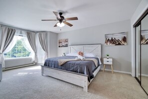 3 室のベッドルーム、アイロン / アイロン台、旅行用ベビーベッド、WiFi