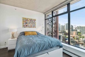 1 室のベッドルーム、WiFi、ベッドシーツ