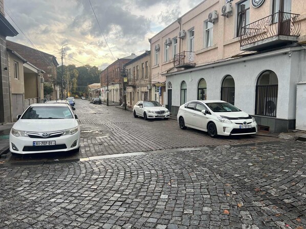 Façade de l’hébergement