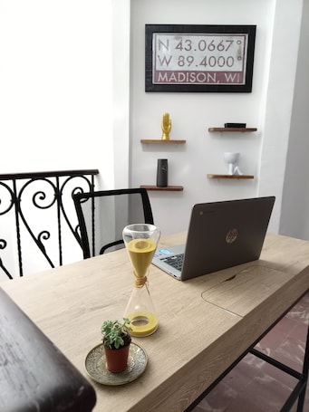 Jardines del alojamiento. Loft MN960 Mty centro cerca de todo