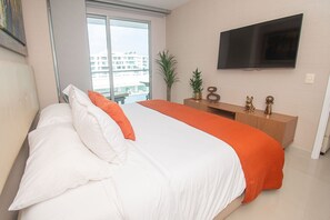 Departamento | 2 habitaciones y sábanas de algodón egipcio 