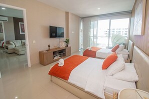 Departamento | 2 habitaciones y sábanas de algodón egipcio 