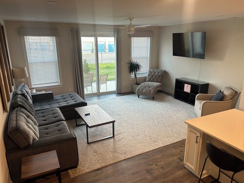 Terrific 4-bedroom townhome in enchanting Lewes, right on the bike trail!  
