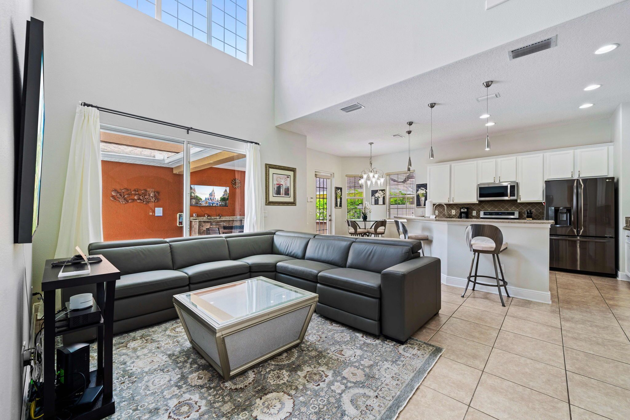 Smart TV, video games, table football