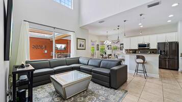 Smart TV, video games, foosball