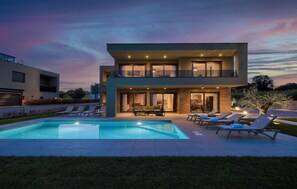 Una piscina climatizada