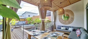 Villa Sihame*** - Swimming pool and pool table in Saint-Pierre