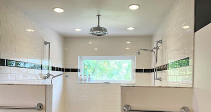 5 minutes from campus. Stunning large home in beautiful neighborhood.